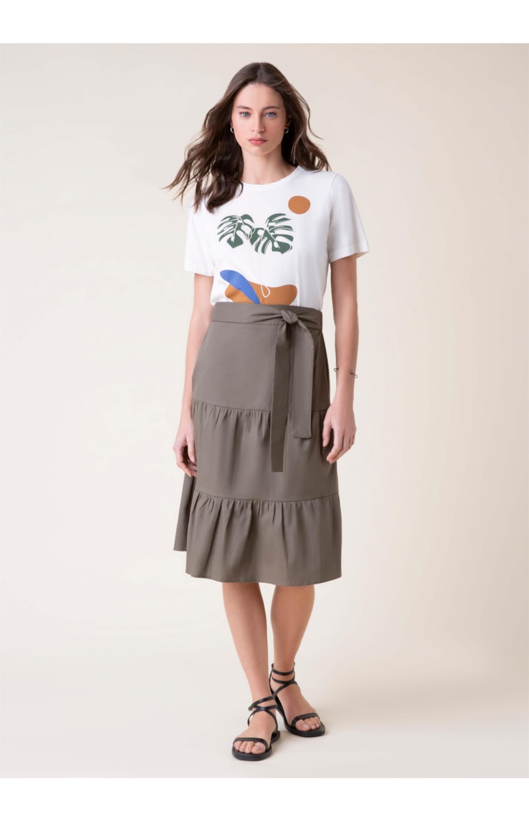 T-Shirt Adão Off White