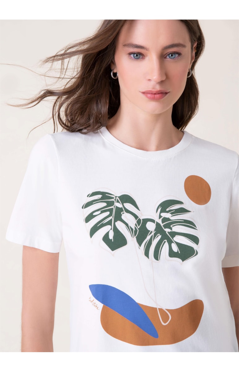 T-Shirt Adão Off White