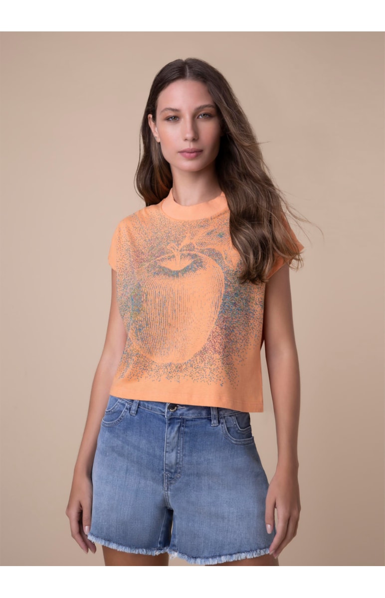 T-Shirt Apples Shine Pessego