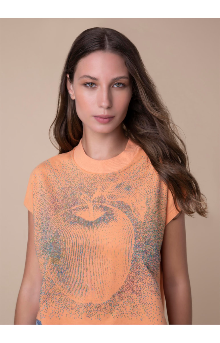 T-Shirt Apples Shine Pessego
