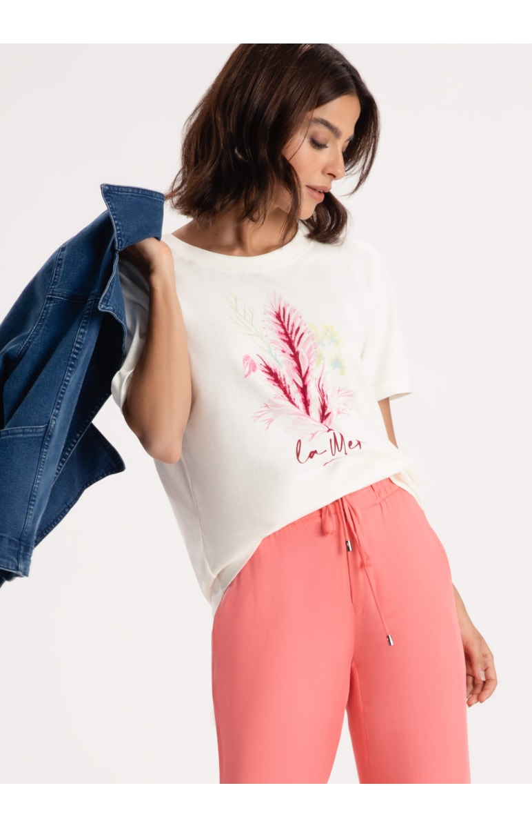 T-Shirt Corais Off White