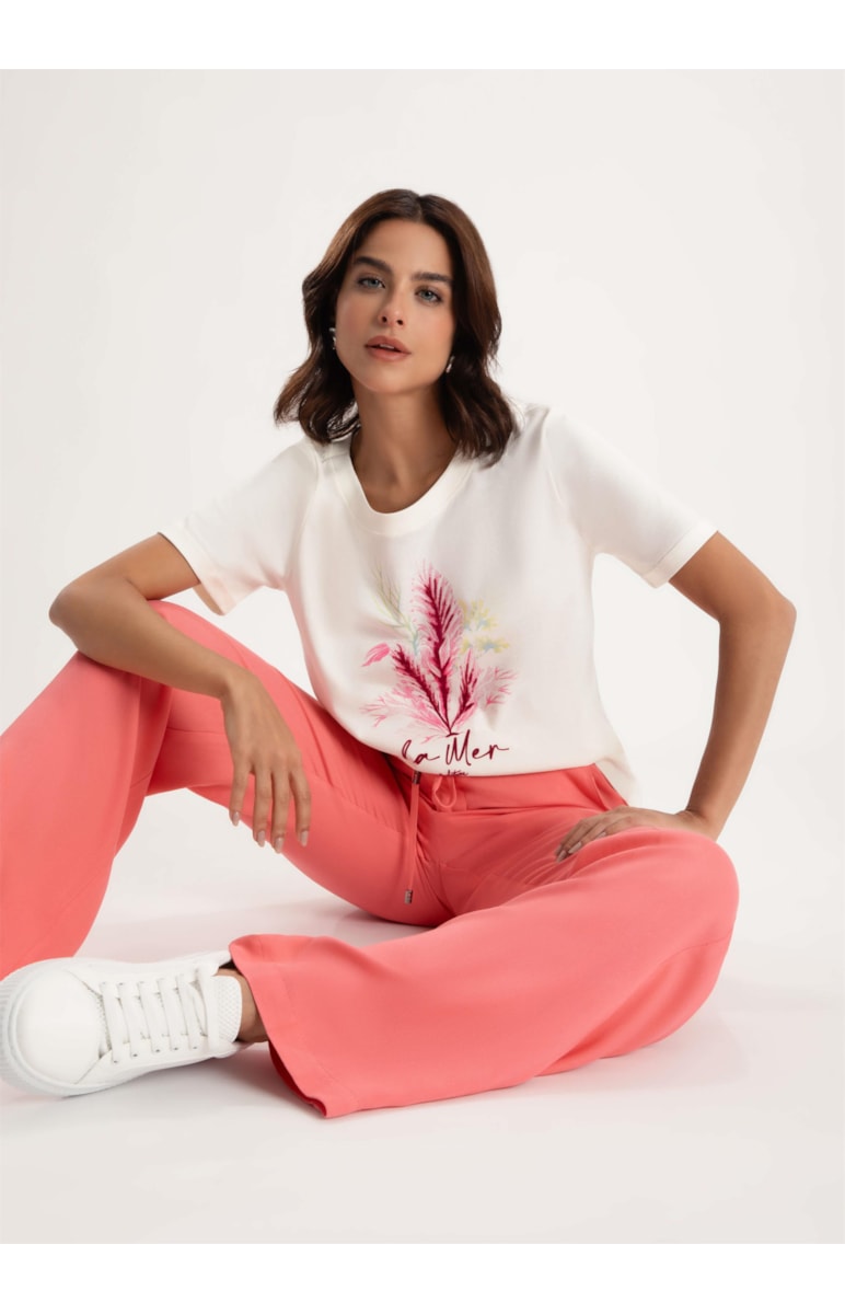 T-Shirt Corais Off White