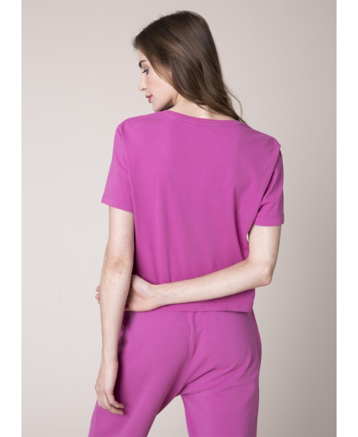 T-Shirt Cotton Gd Bolt Pink