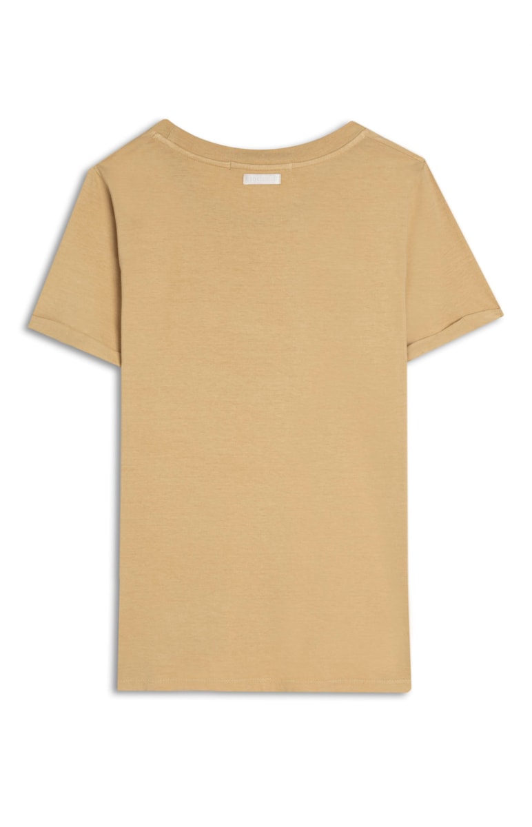T-Shirt Flor Amarelo Claro