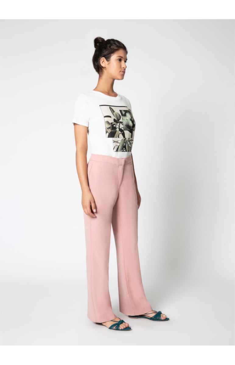T-Shirt Folhagem Off White