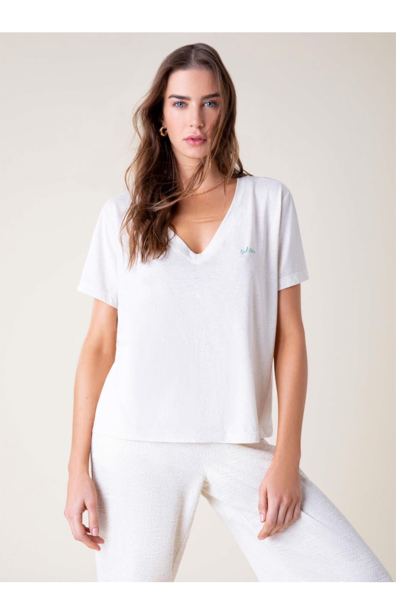 T-Shirt Linho Sea Natural