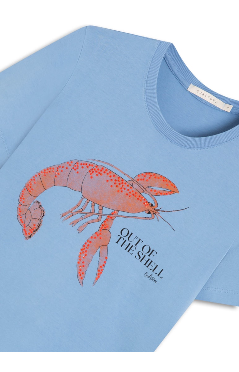 T-Shirt Lobster Azul Jeans