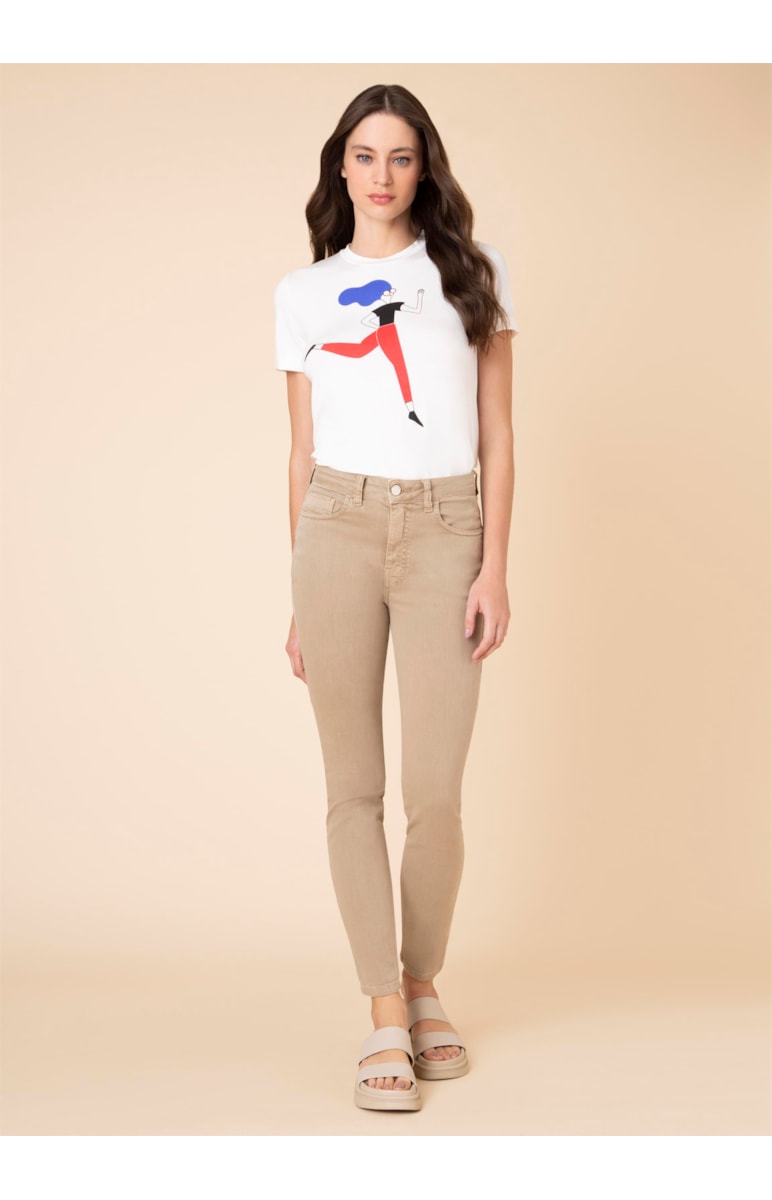 T-Shirt Love Revolution Iii Off White