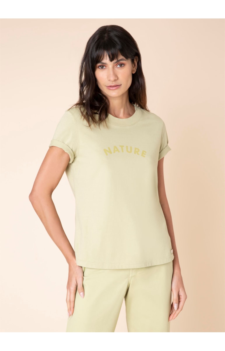T-Shirt Nature Verde Claro