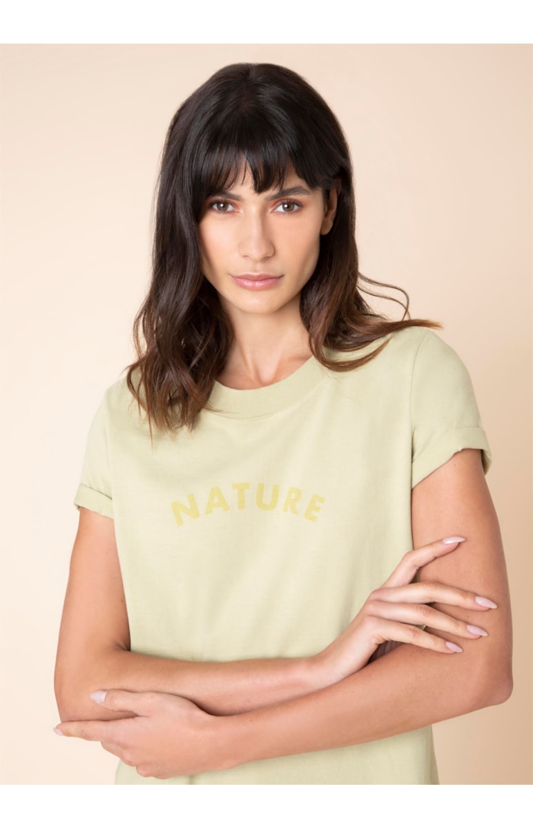 T-Shirt Nature Verde Claro