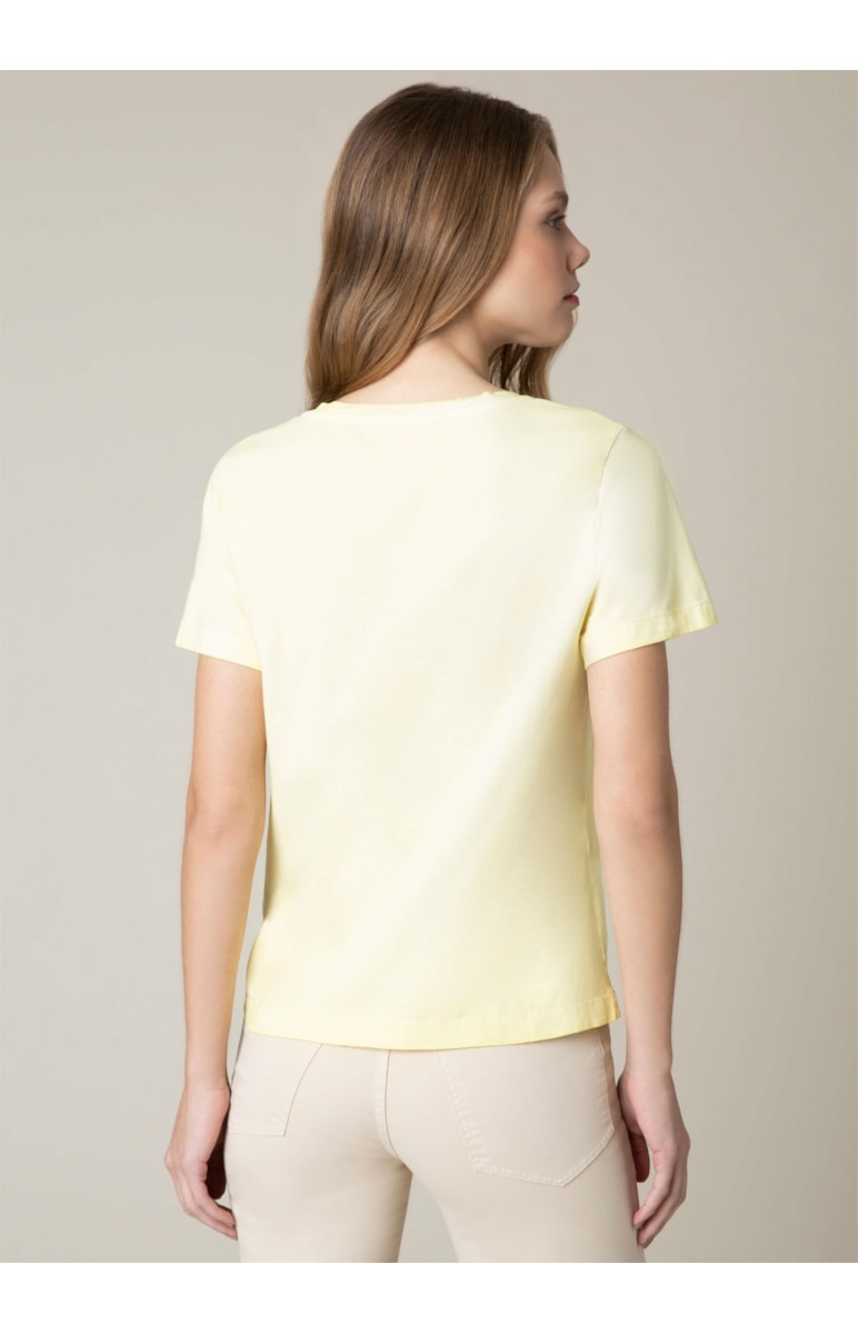 T-Shirt Resiliência Amarelo Lima