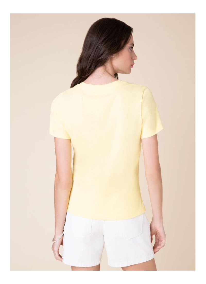 T-Shirt Respect Amarelo Claro