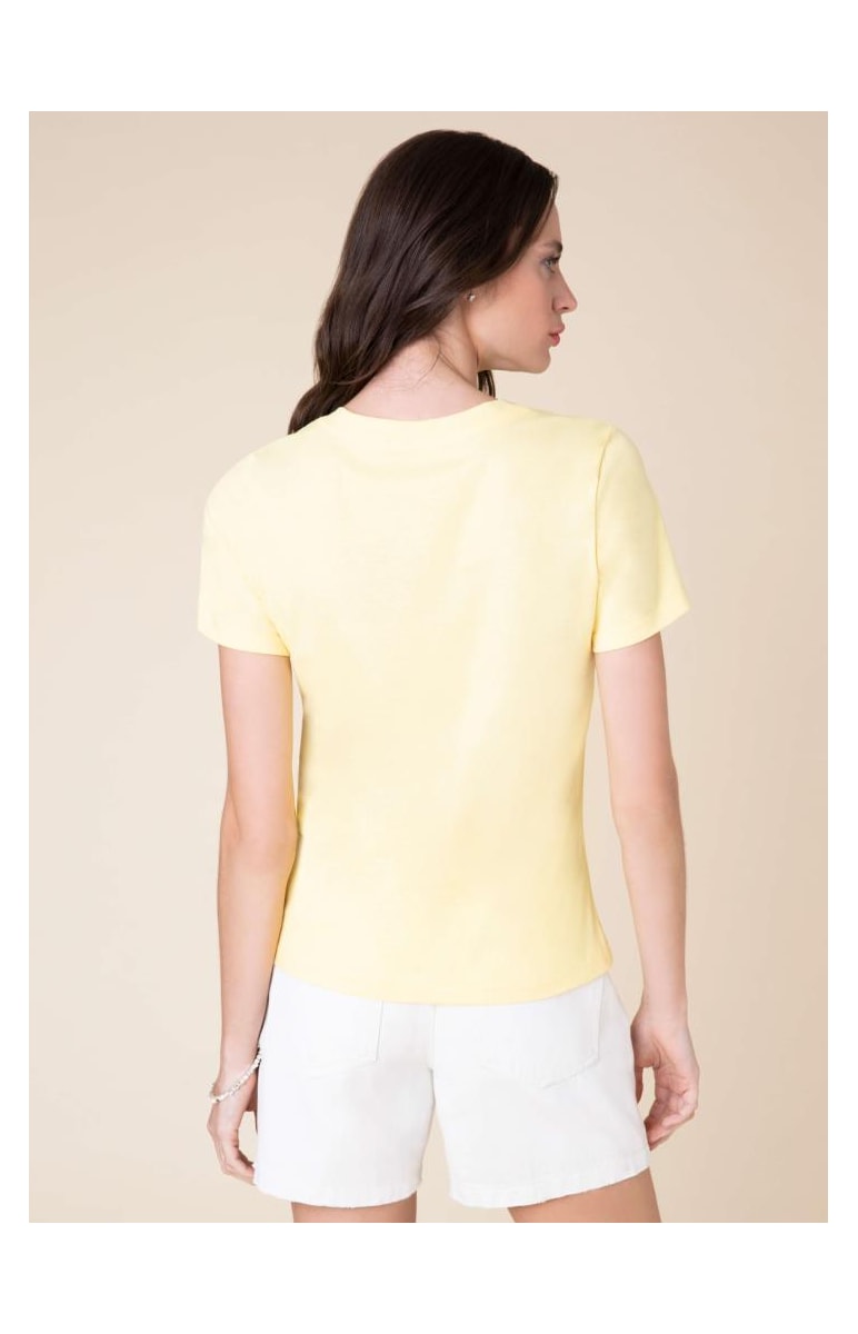 T-Shirt Respect Amarelo Claro