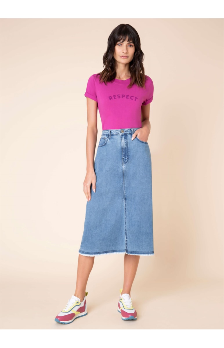 T-Shirt Respect Magenta