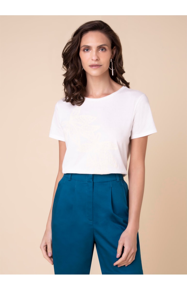T-Shirt Richelie Off White