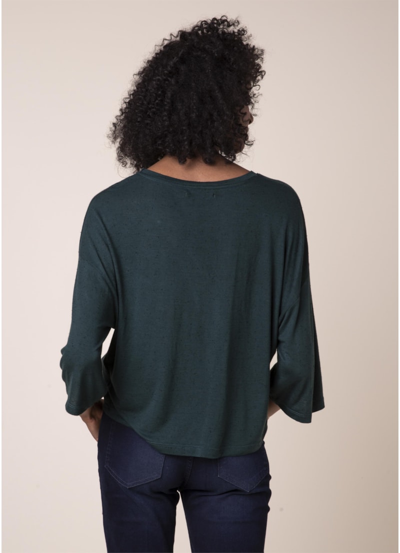 T-Shirt Toda Via Reto Verde Escuro