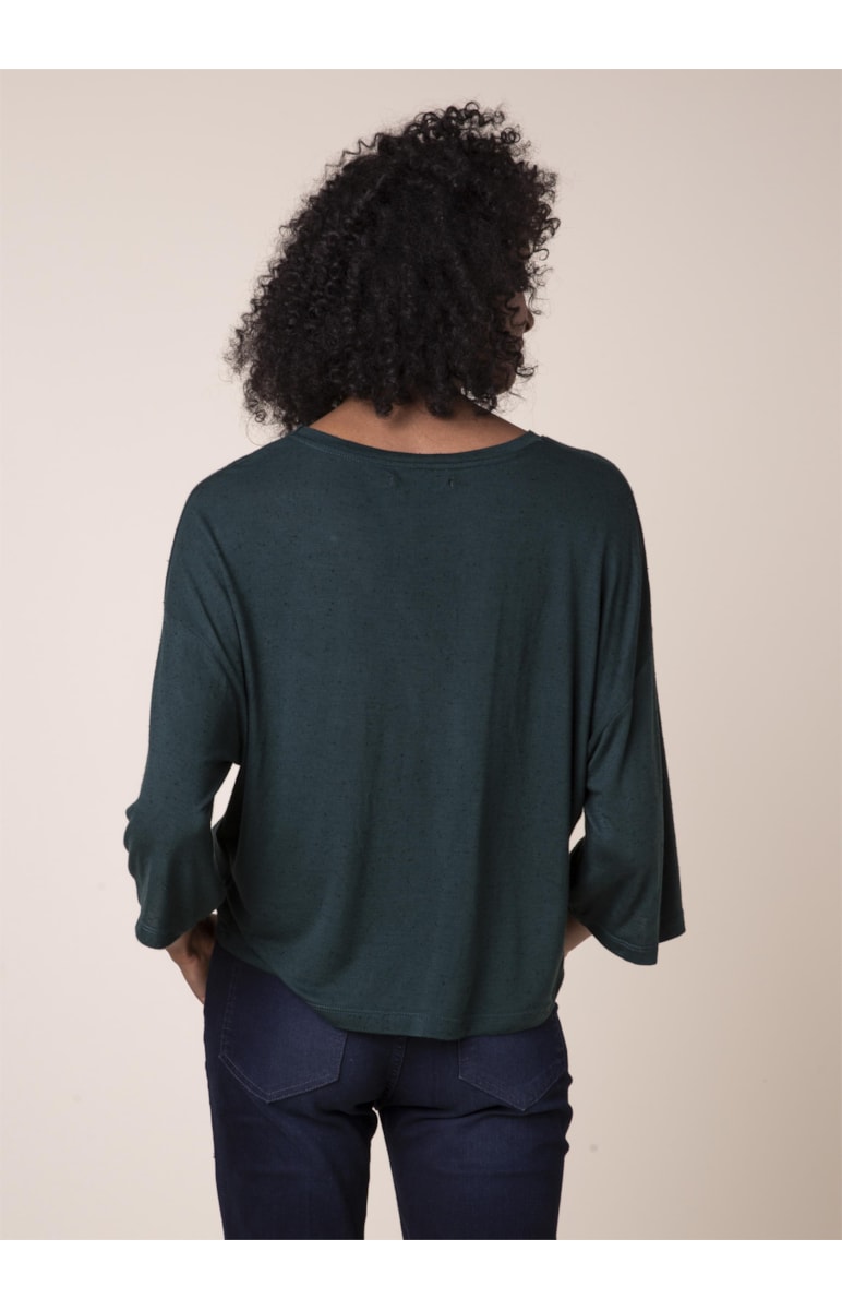 T-Shirt Toda Via Reto Verde Escuro