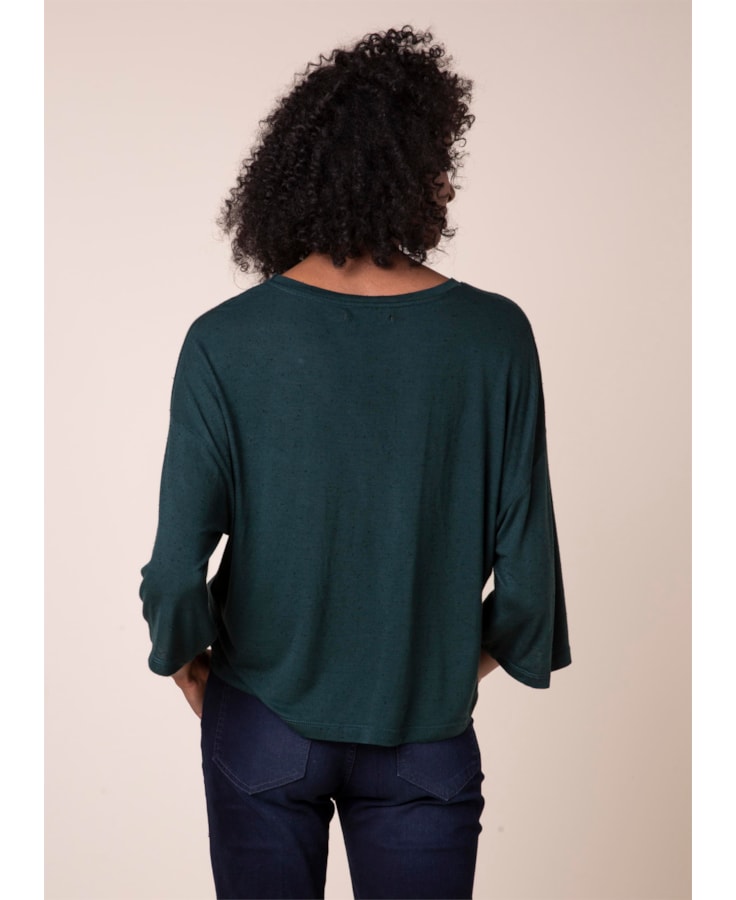 T-Shirt Toda Via Reto Verde Escuro