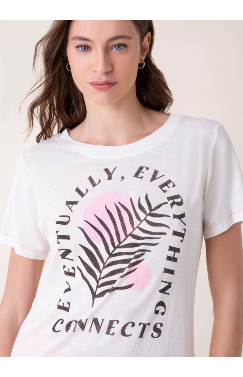 T-Shirt Viscolinho Eventually Natural