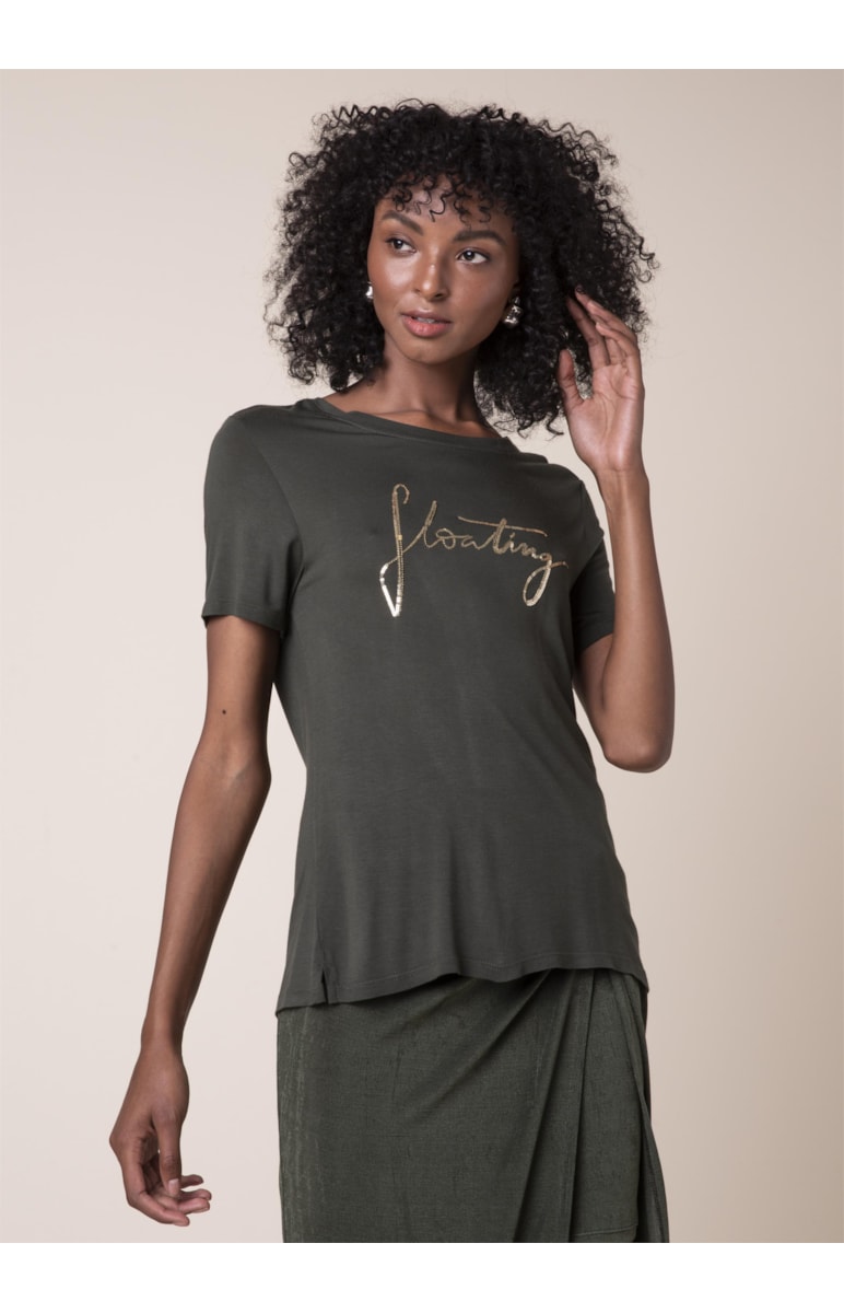 Tee Floating Verde Militar