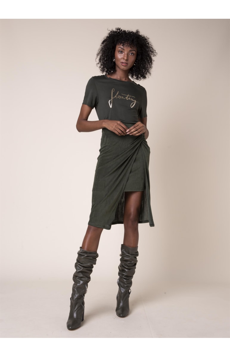 Tee Floating Verde Militar