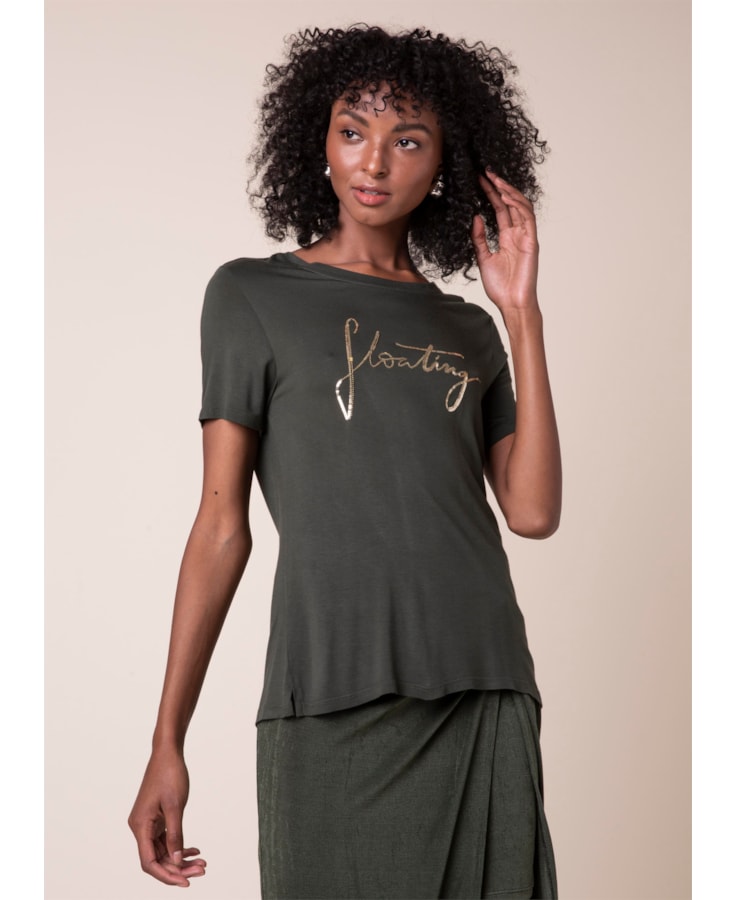 Tee Floating Verde Militar