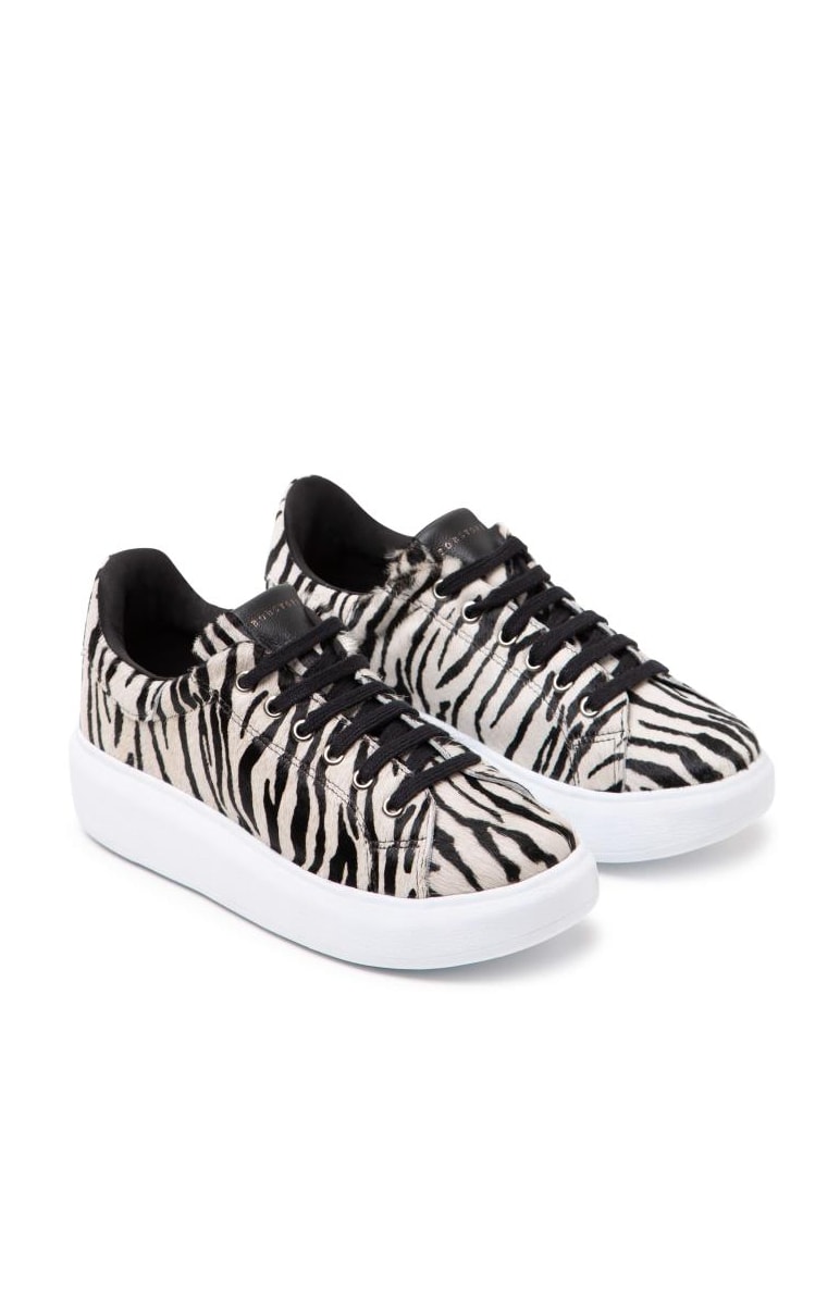 Tênis Zebra Zebra Branco/Preto