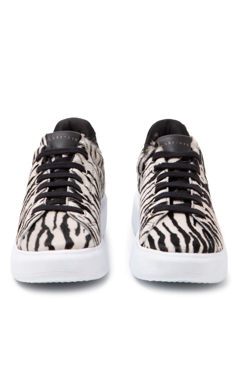 Tênis Zebra Zebra Branco/Preto