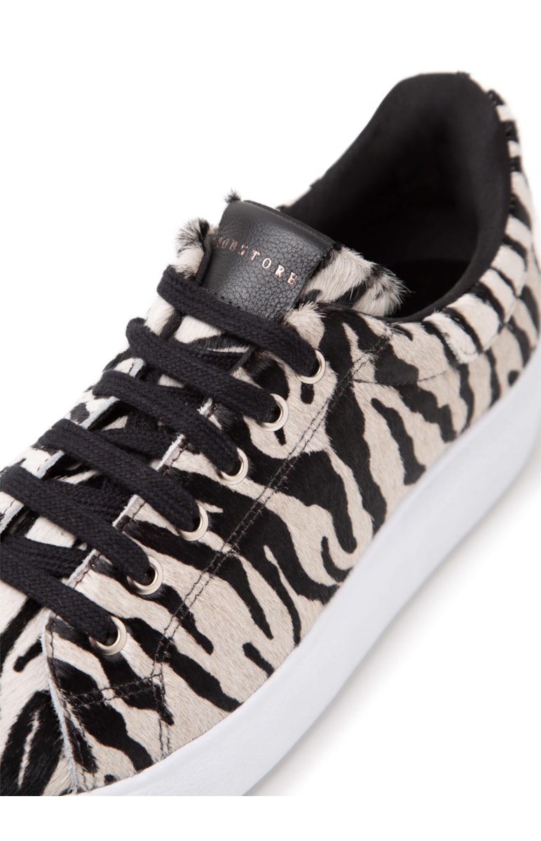 Tênis Zebra Zebra Branco/Preto