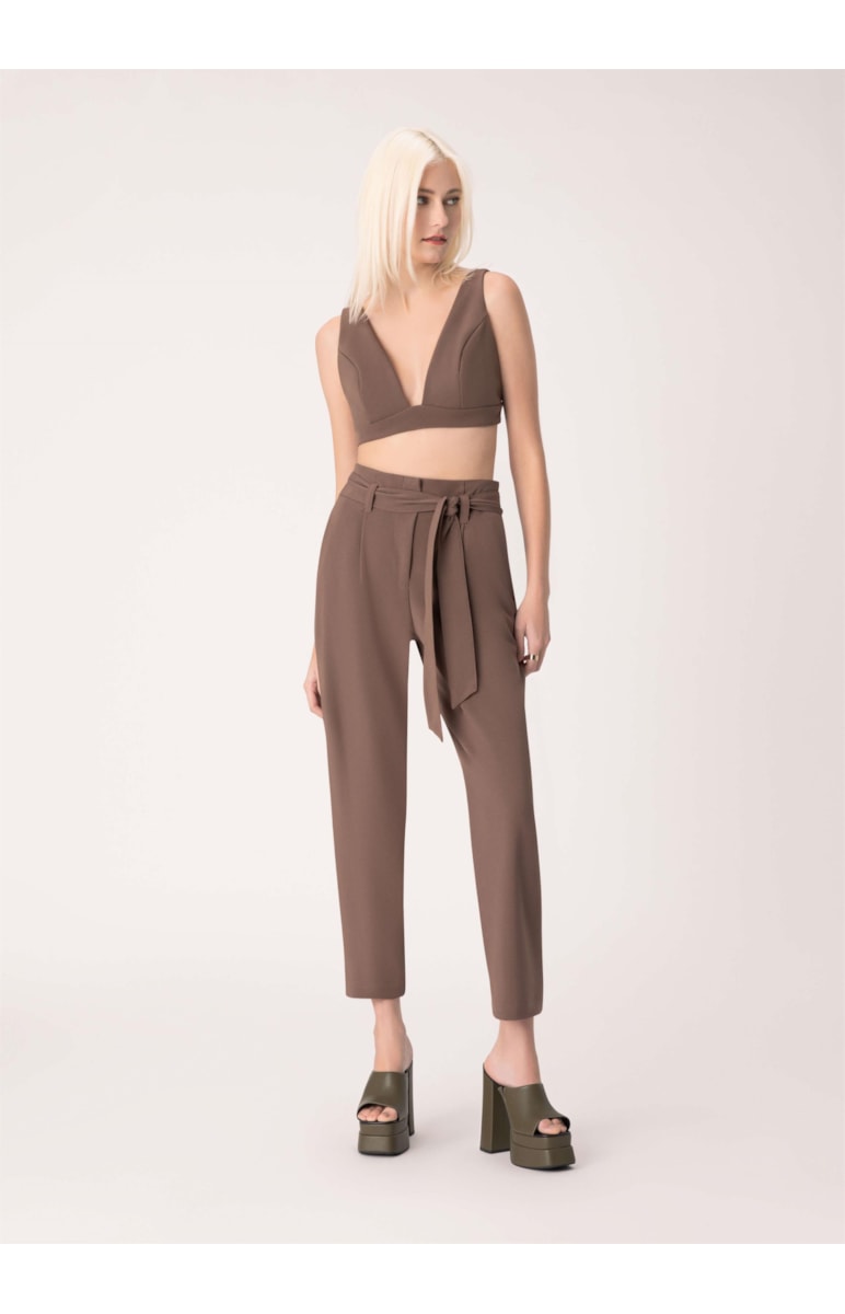 Top Armani Marrom