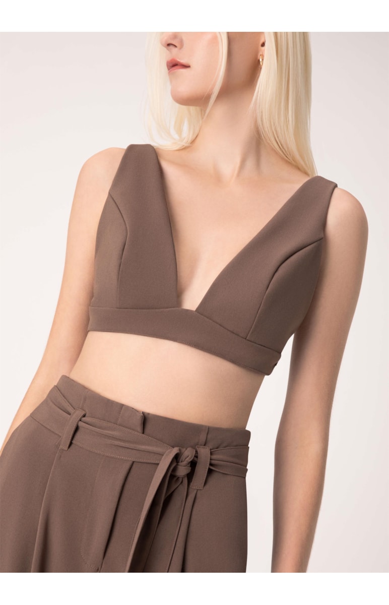 Top Armani Marrom