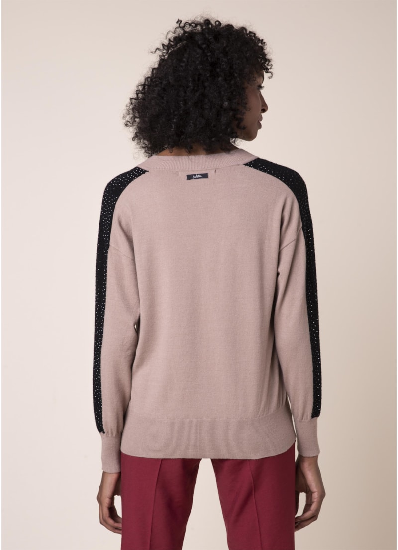 Tricot Faixa Pedrarias Caqui