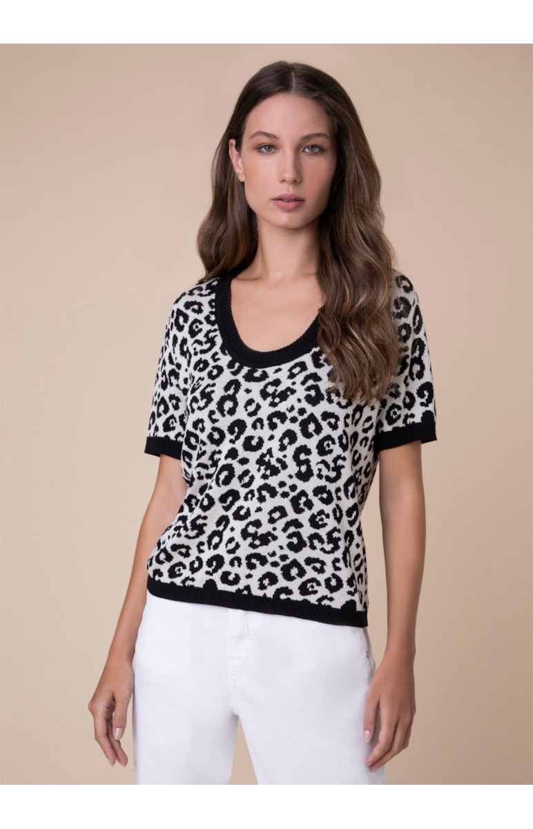 Tricot Jaguar Preto
