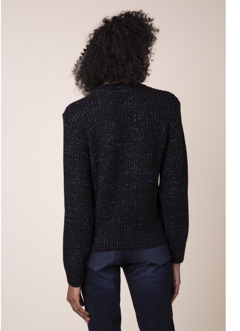 Tricot Lurex Preto