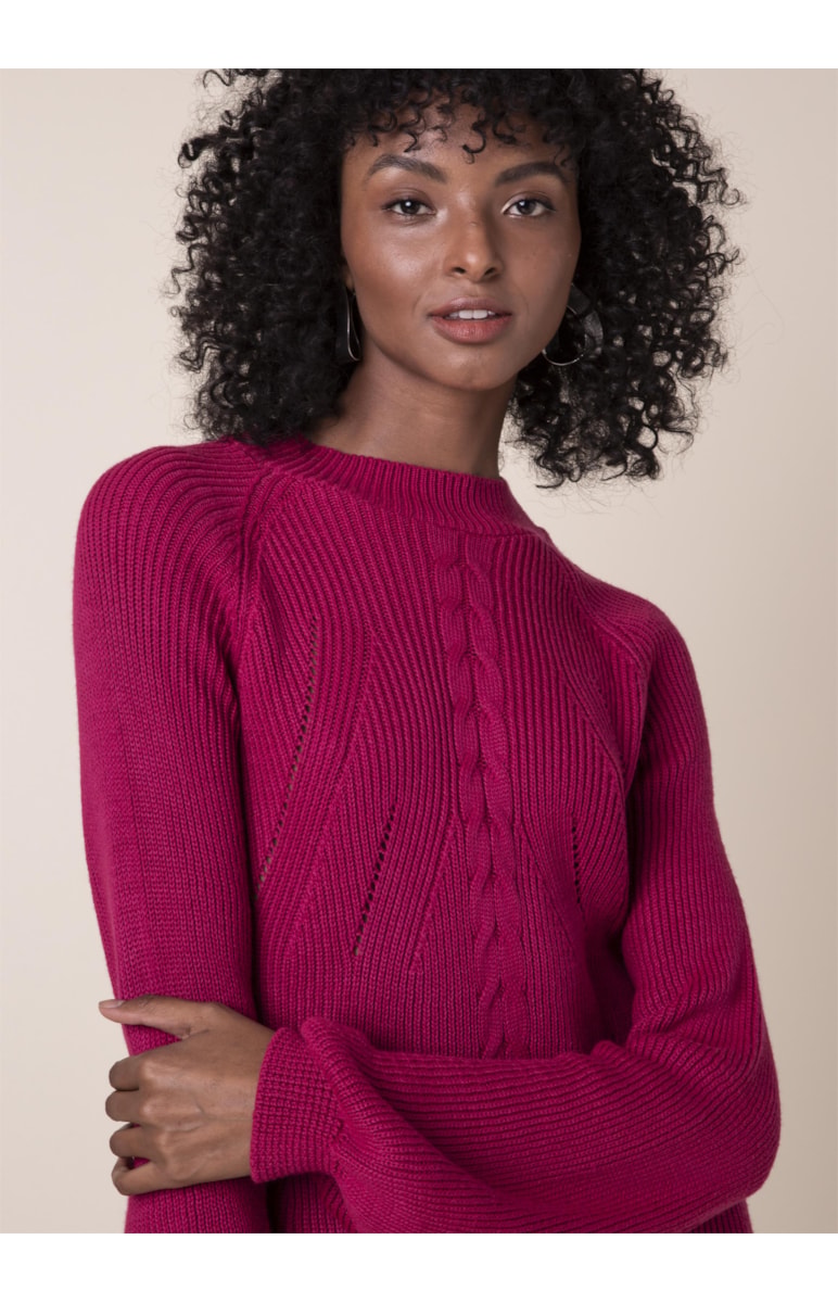 Tricot Manga Bufante Pink