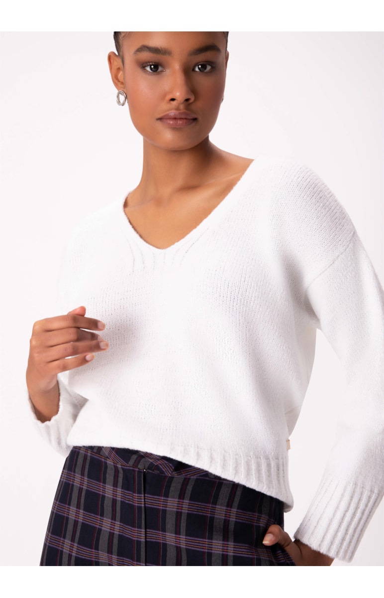 Tricot Pull Basic Branco