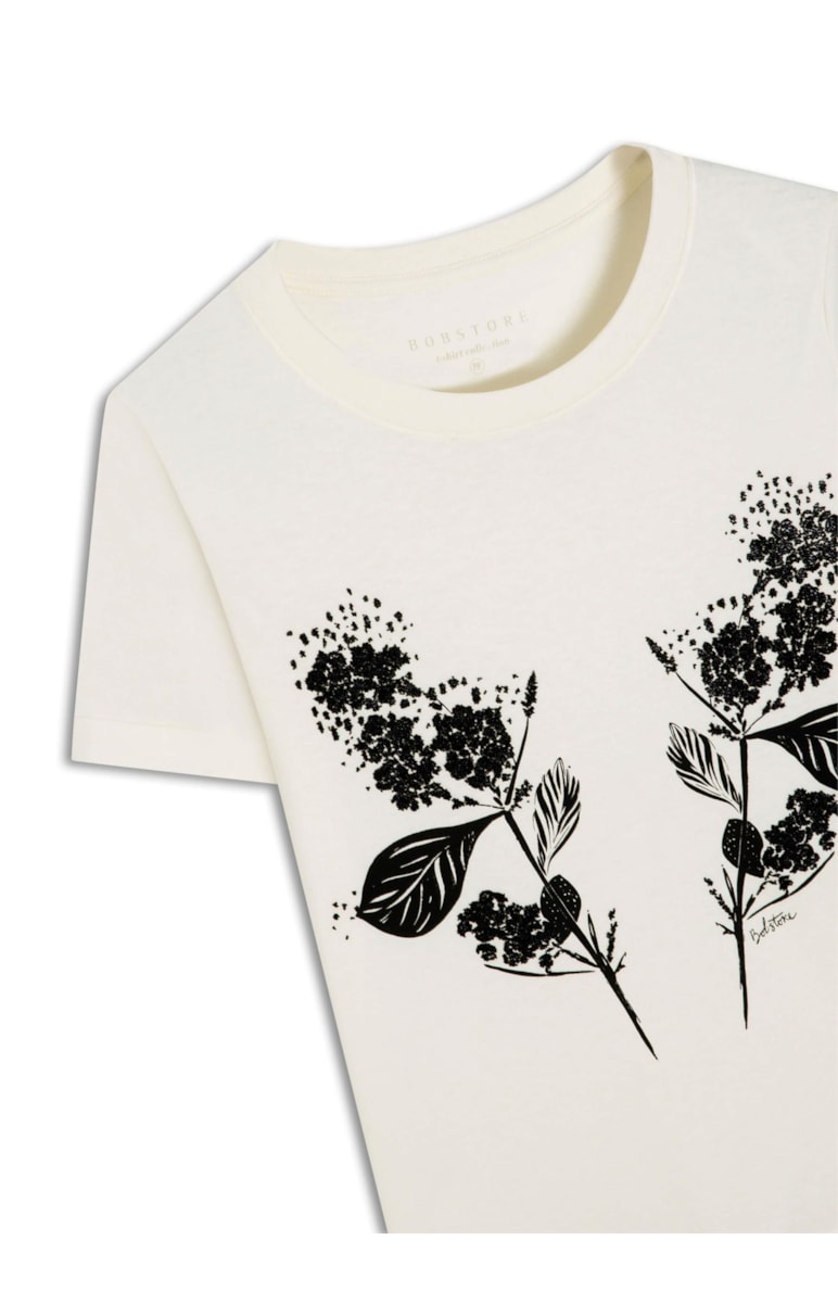 Tshirt Cotton Garden Off White