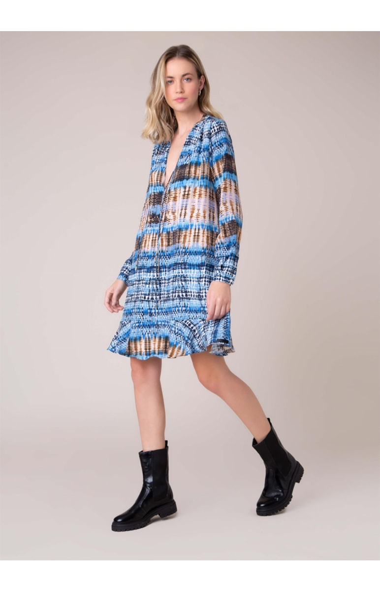 Vestido Acqua Dye Azul Claro