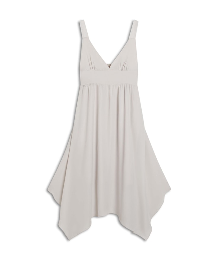 Vestido Air Light Midi Natural
