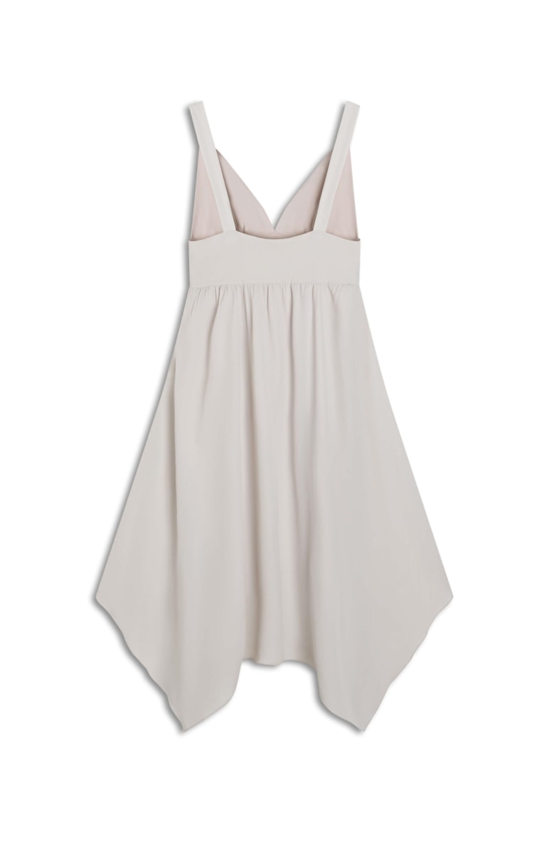 Vestido Air Light Midi Natural