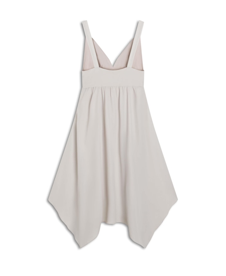 Vestido Air Light Midi Natural