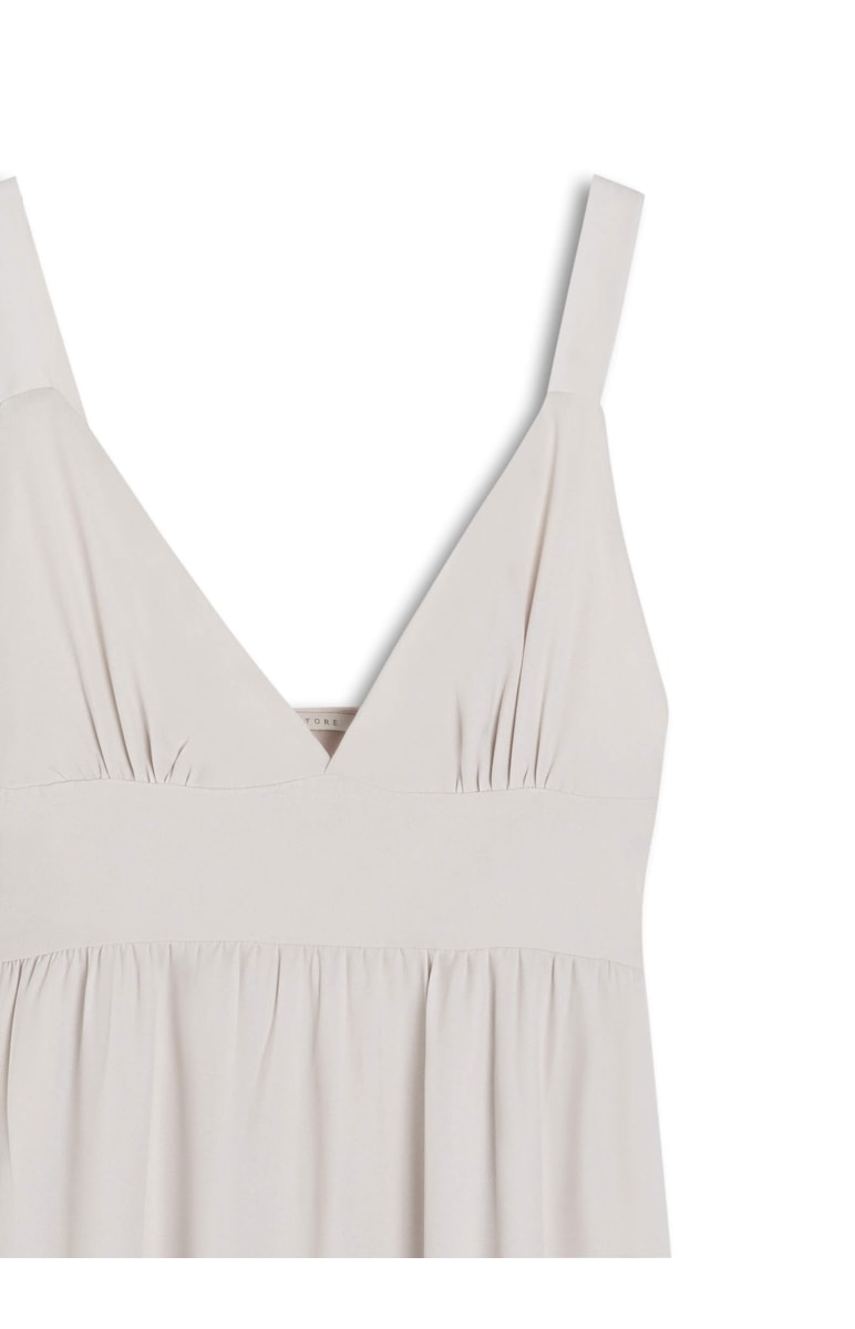 Vestido Air Light Midi Natural