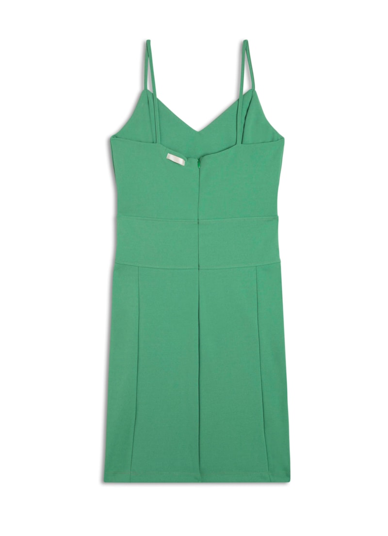 Vestido Alças Basic Pistache