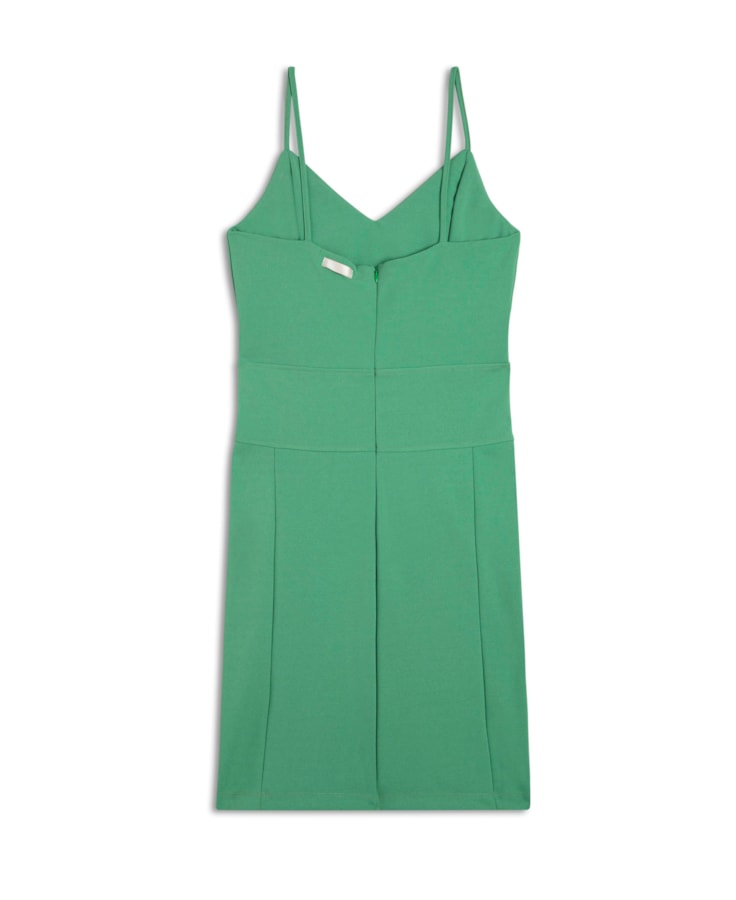 Vestido Alças Basic Pistache