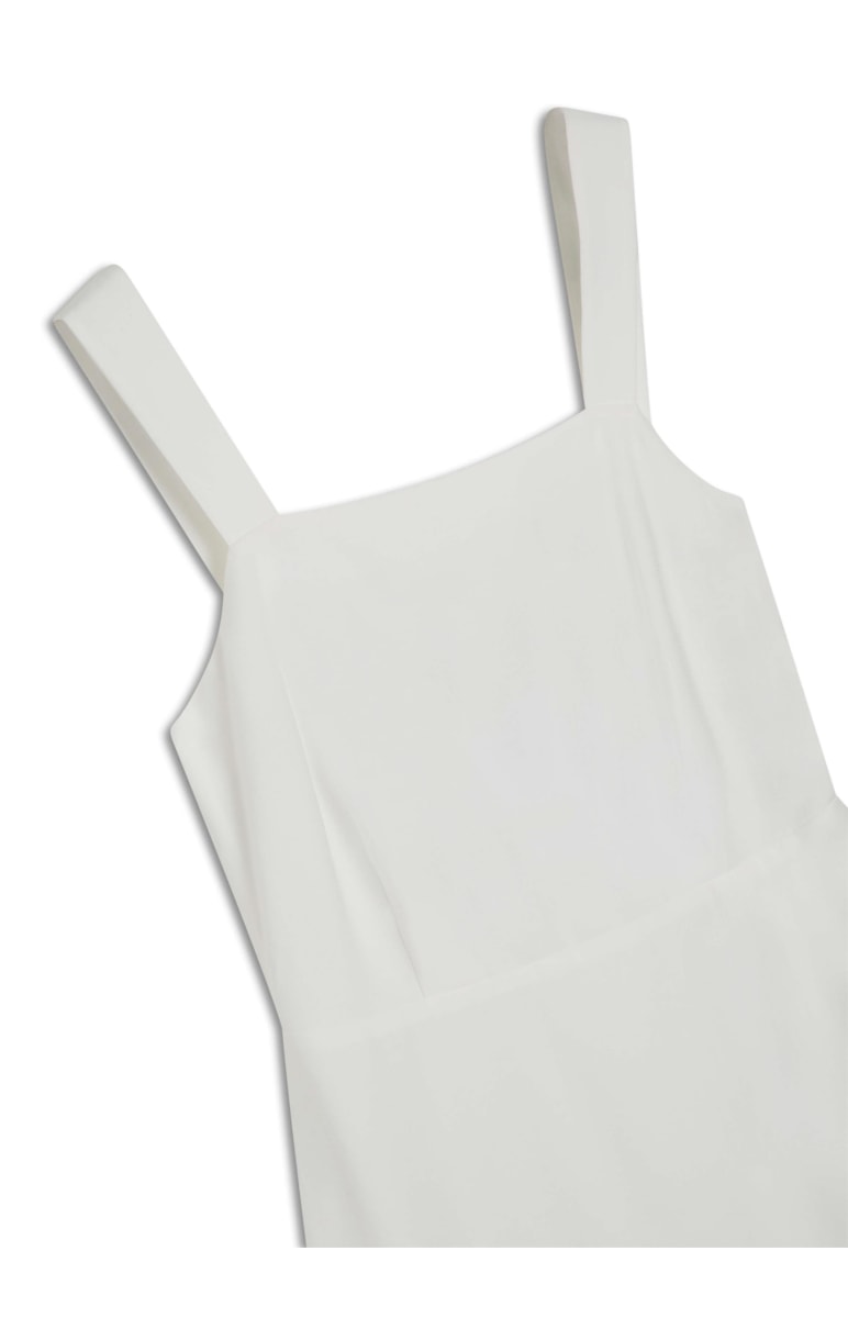 Vestido Alfa Visco Texture Off White
