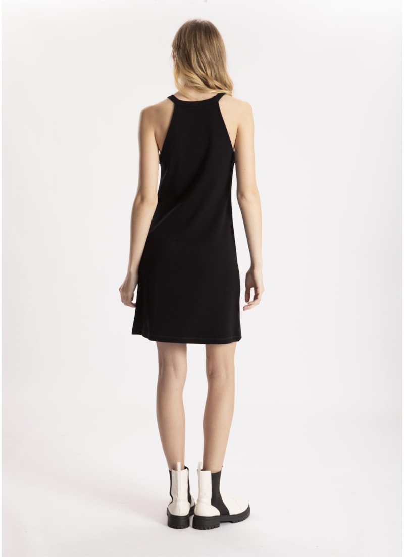 Vestido Bandage Cava Americana Preto