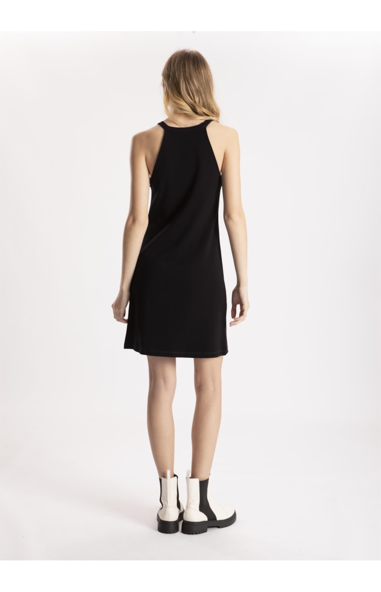 Vestido Bandage Cava Americana Preto