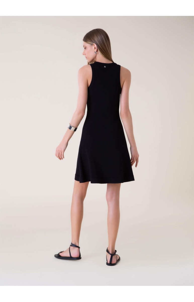 Vestido Bandage Flat Preto