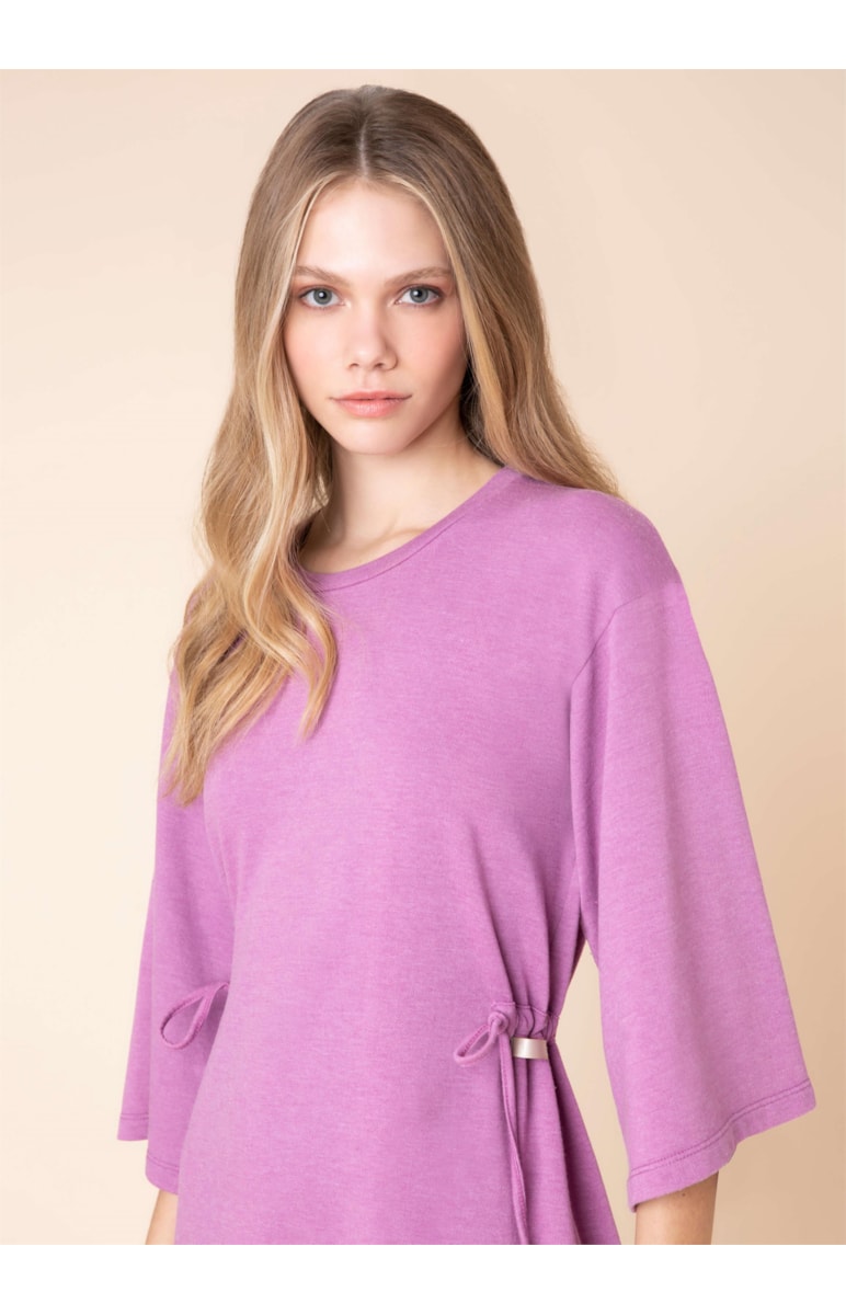 Vestido Canaleta Lilas