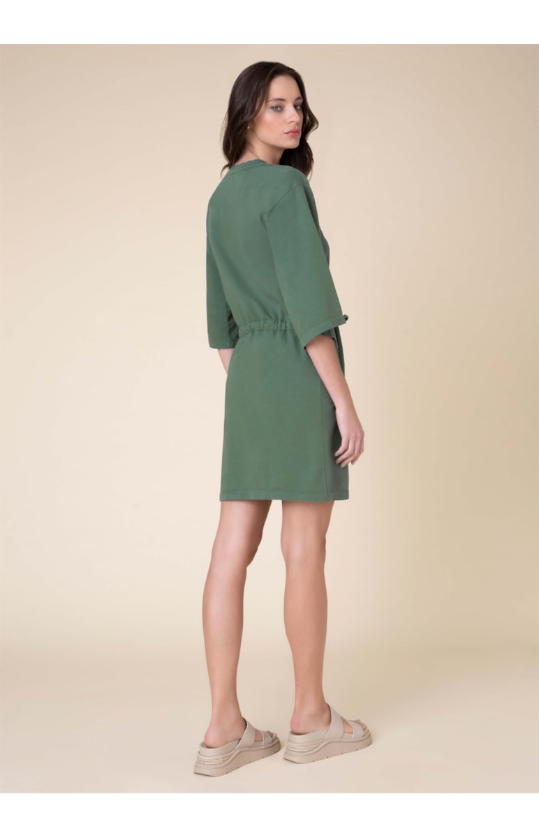 Vestido Canaleta Verde Claro